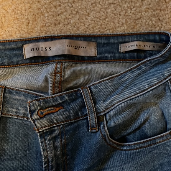 Guess Power Curvy Women’s Jeans Size 26 - Picture 2 of 8